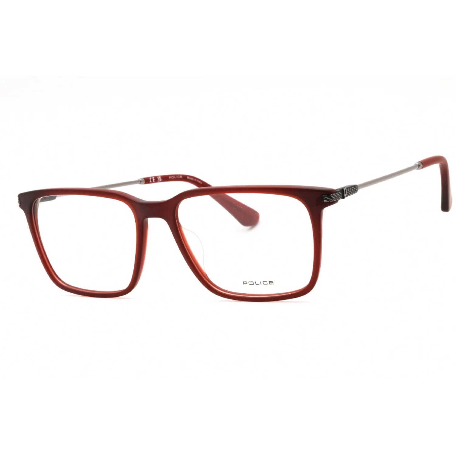 Police vplg77m - Matte Transparent Red