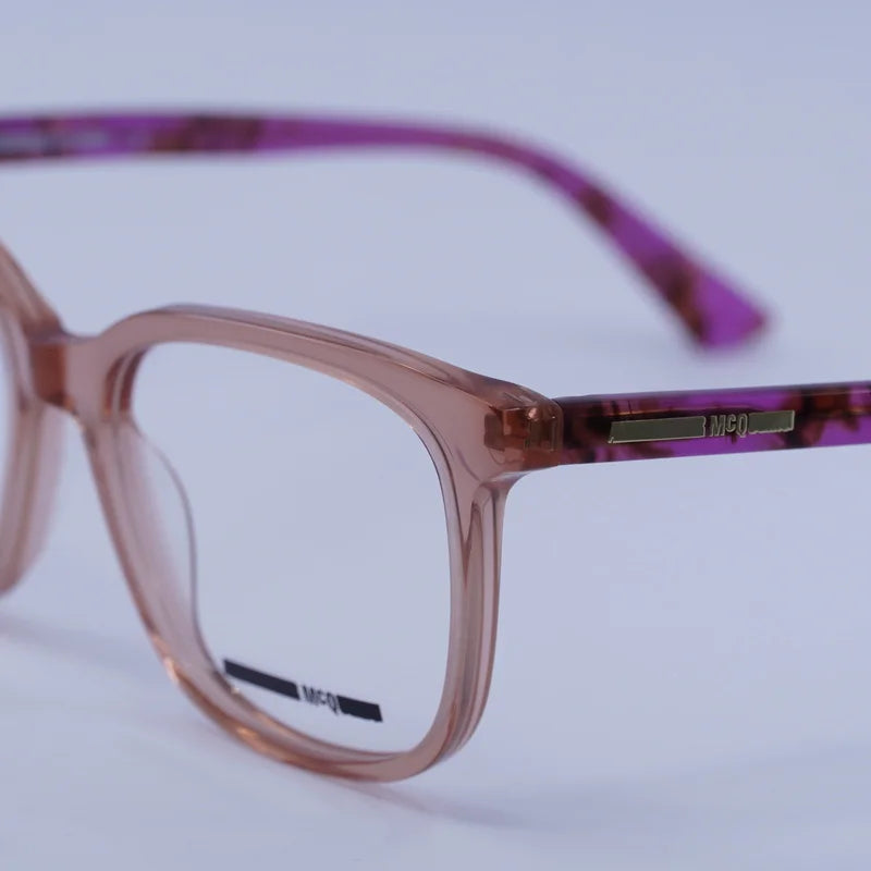 McQueen MQ0276O - Transparent Pink - single_variant - 003