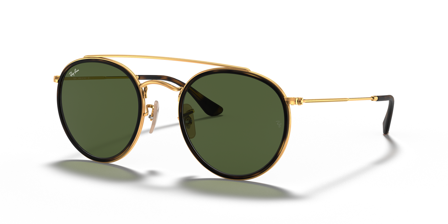 Rayban Round Double Bridge