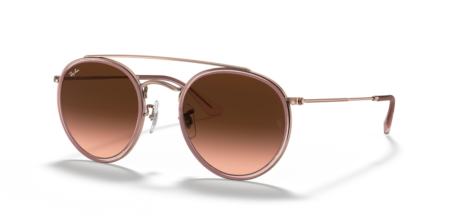 Rayban Round Double Bridge