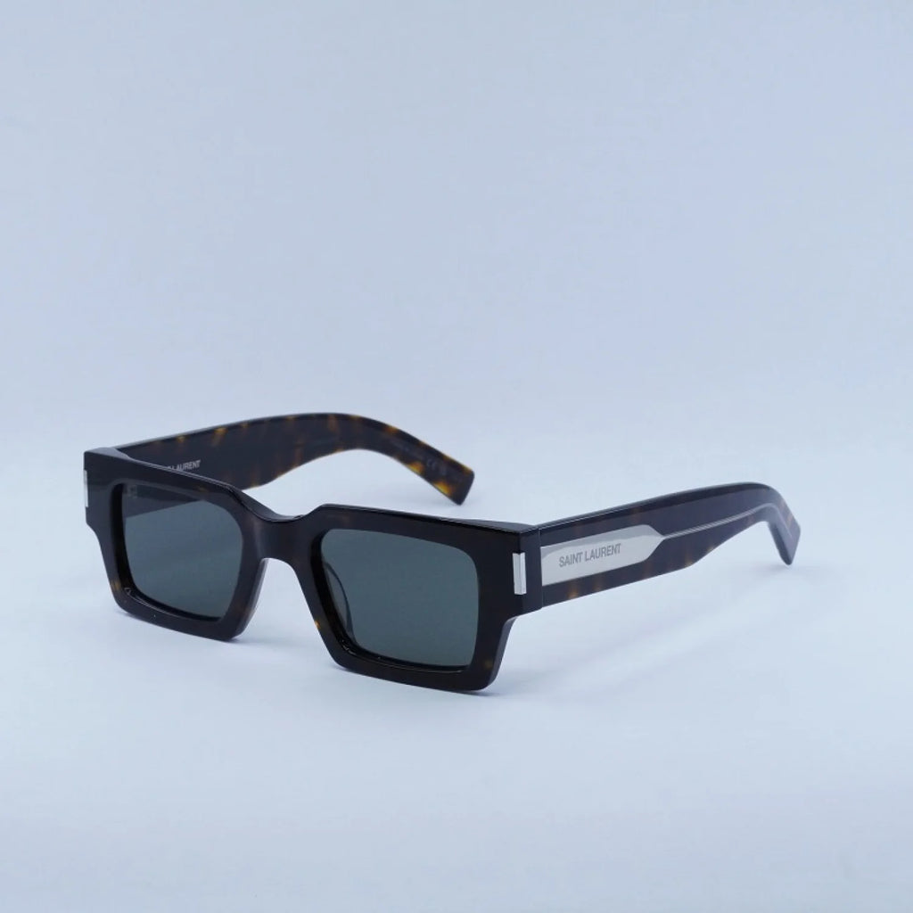 Saint Laurent SL572 - Dark Havana with Silver - main - 002