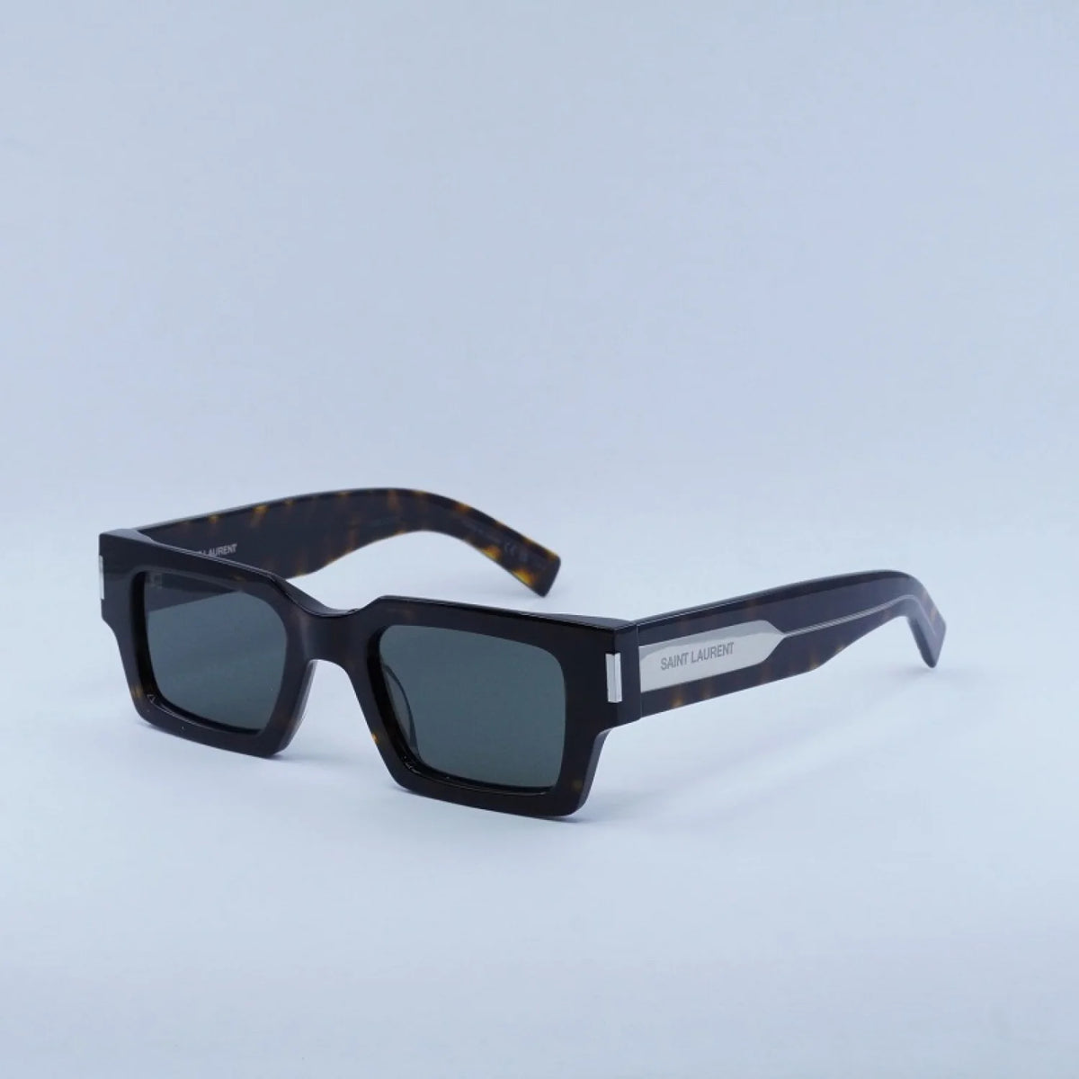 Saint Laurent SL572 - Dark Havana with Silver - main - 002