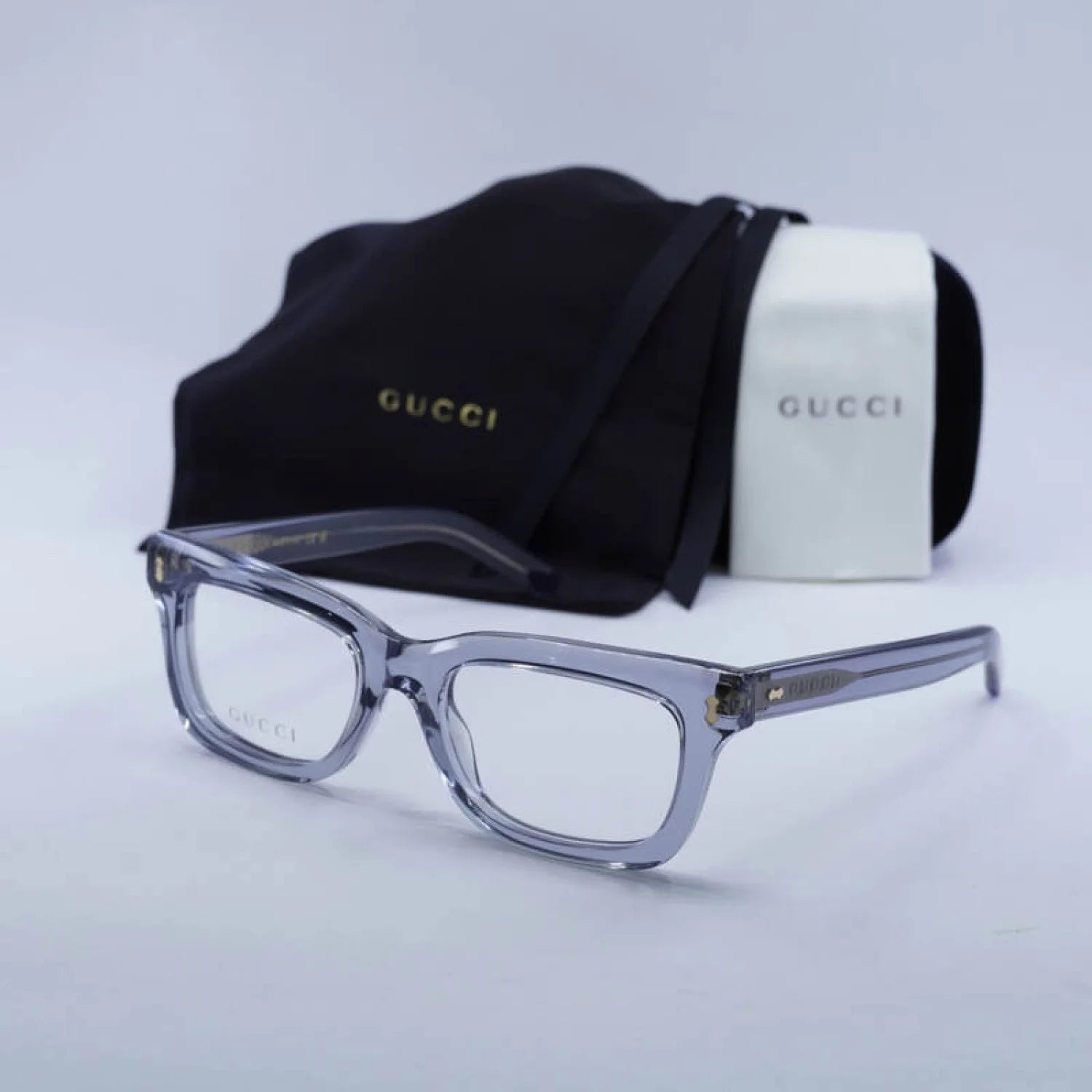 Gucci gg1522o - Transparent Grey