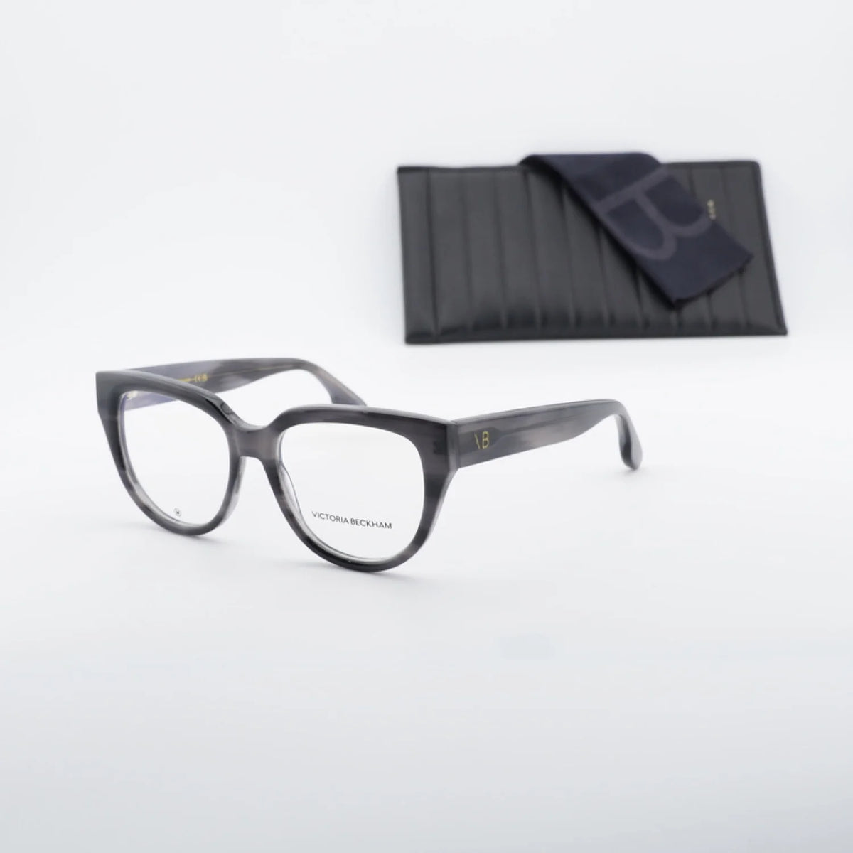 Victoria Beckham VB2674 - Striped Brown - main - 230