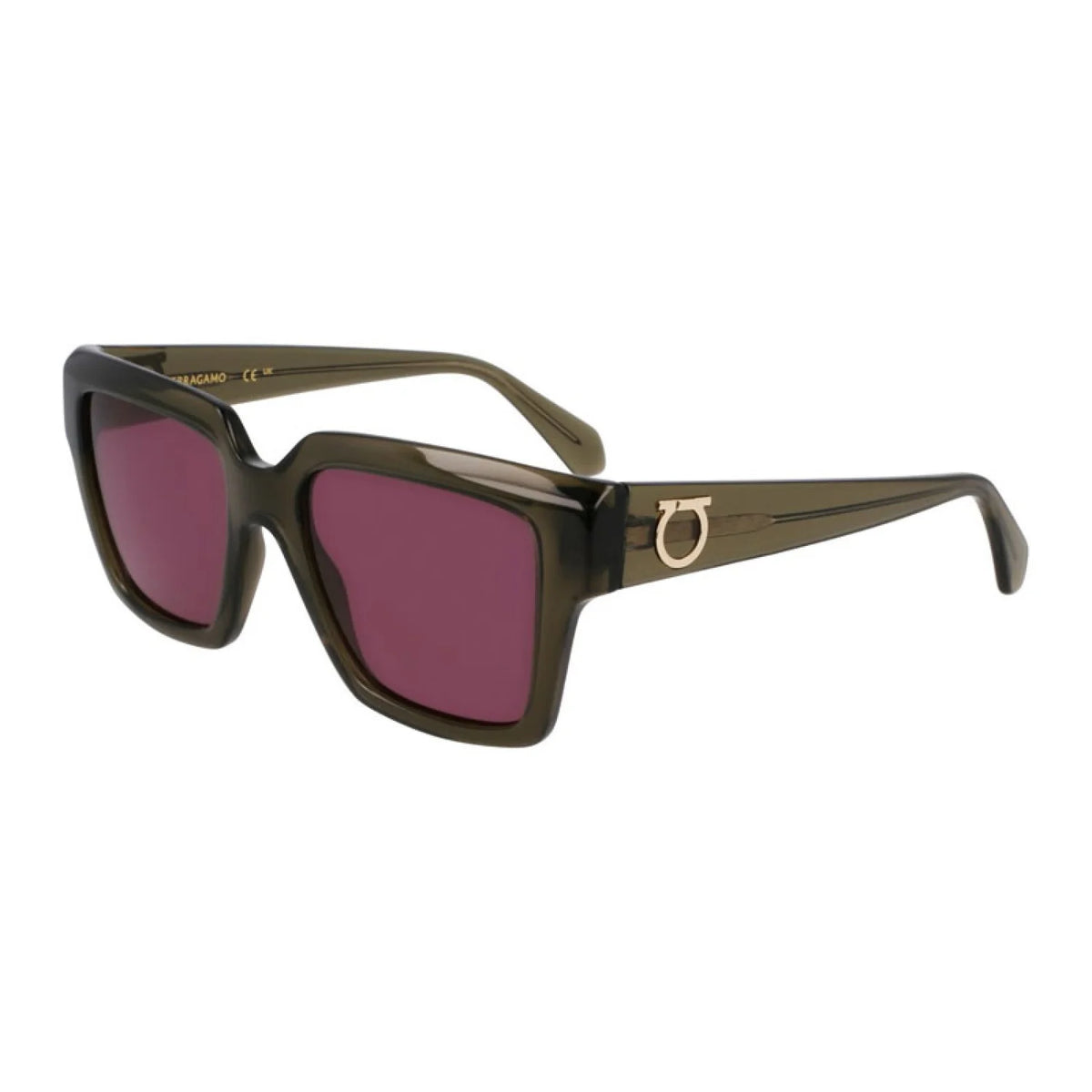 Salvatore Ferragamo SF2014S - Transparent Khaki - main - 320
