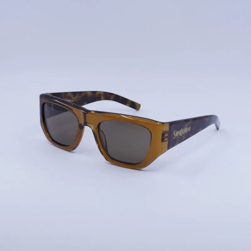 Saint Laurent SL740 - Transparent Brown/Havana - single_variant - 002