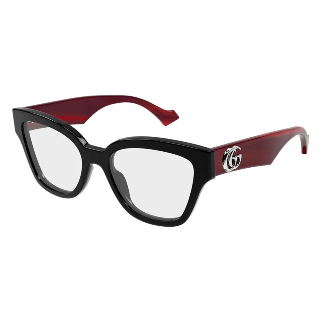 Gucci GG1424O - Shiny Solid Black/Red - main - 013
