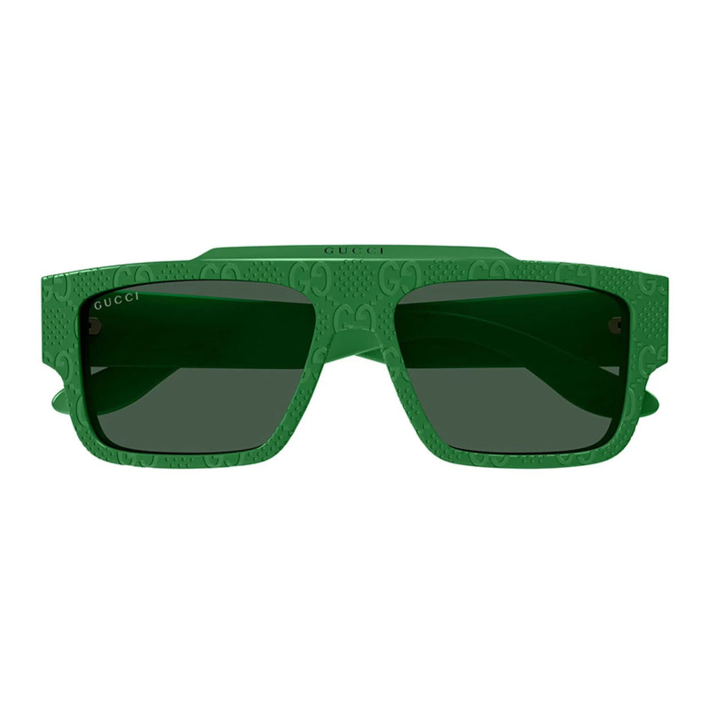 Gucci gg1460s - Shiny Green with GG Pattern