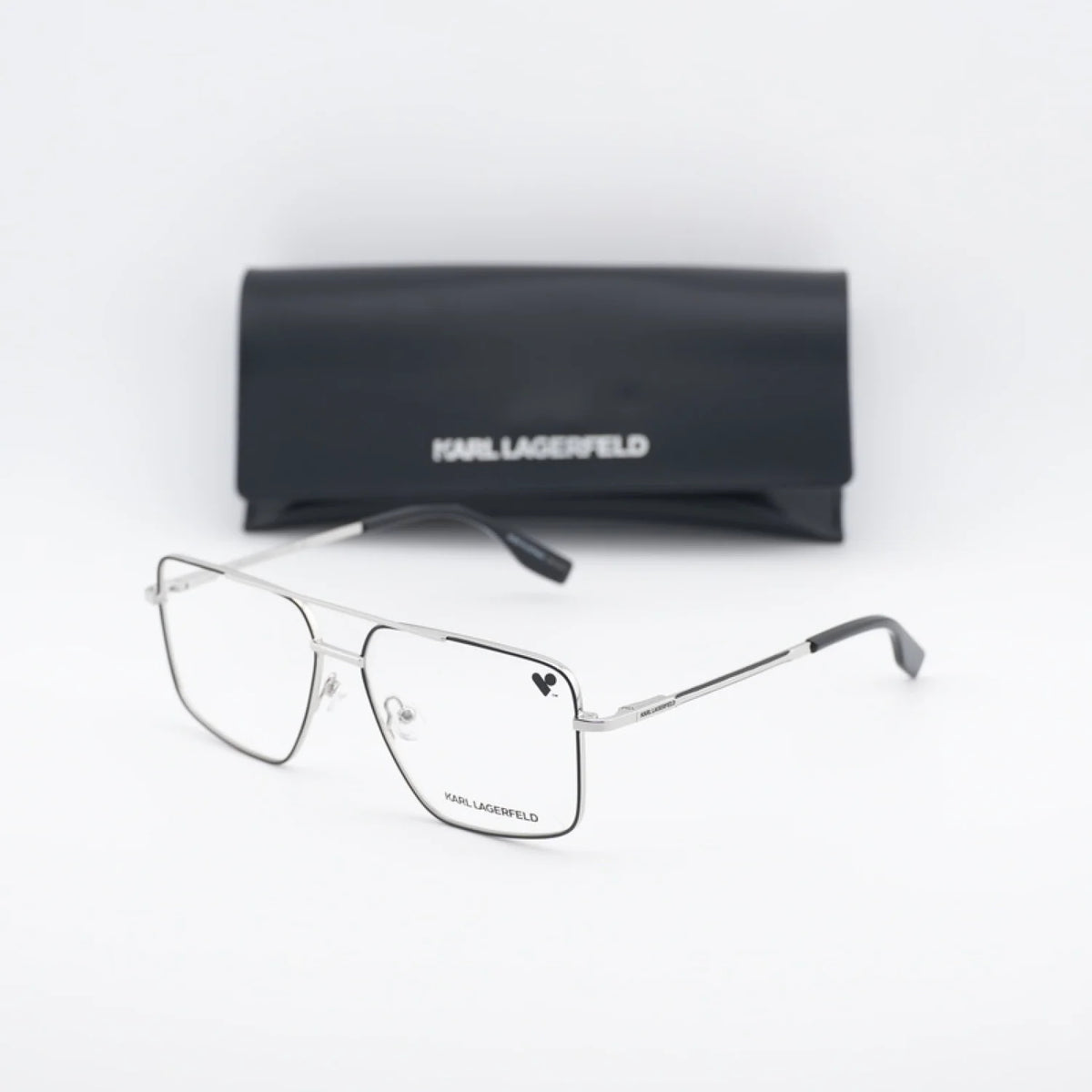 KARL LAGERFELD KL357N - Black/Silver - single_variant - 044