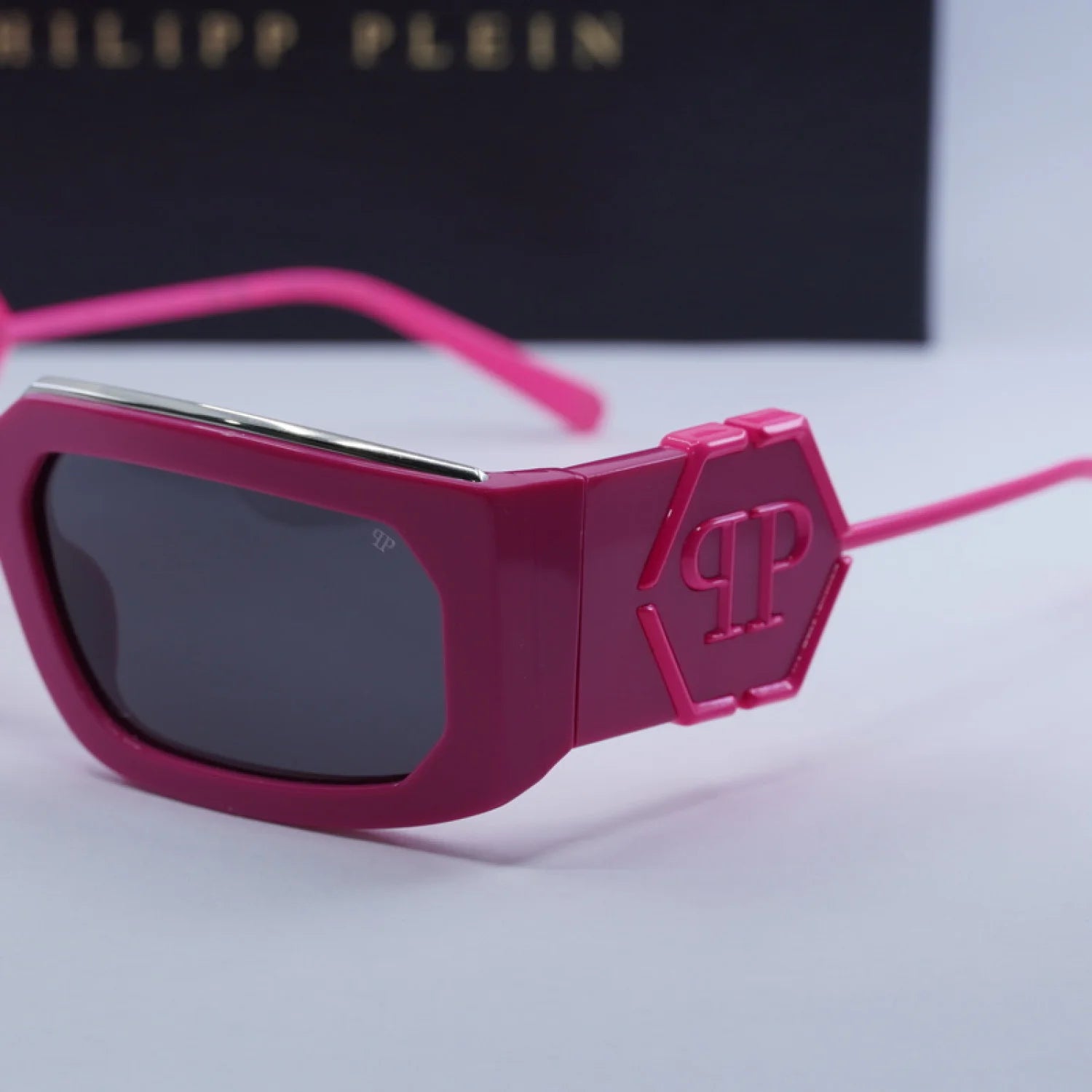 Philipp Plein spp119m - Polished Fuchsia/Silver