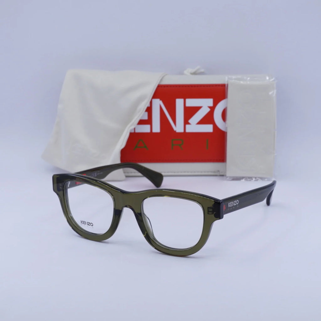 Kenzo KZ50184I - Transparent Dark Green - single_variant - 096