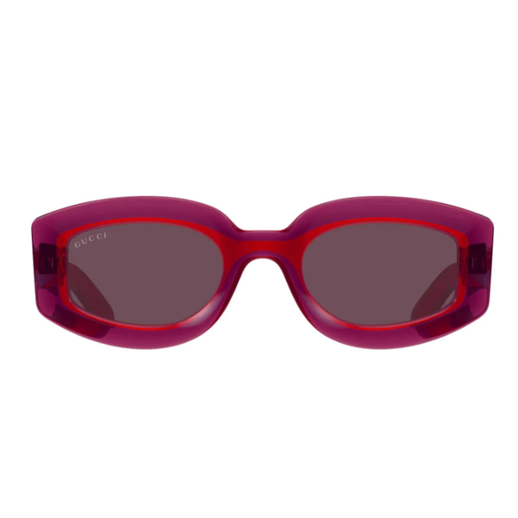 Gucci gg1719s - Transparent Red
