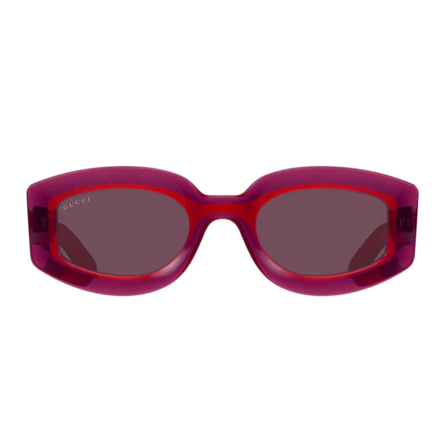 Gucci gg1719s - Transparent Red