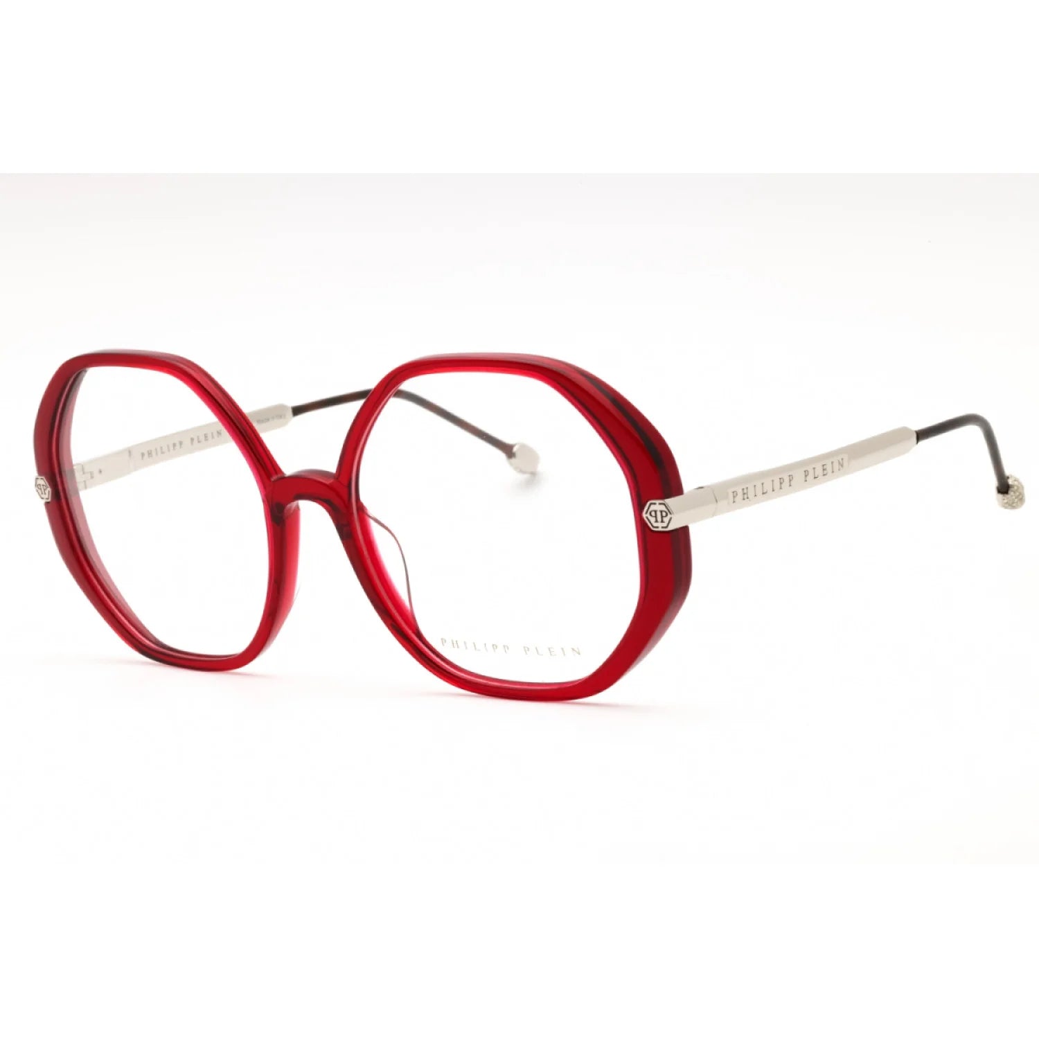 Philipp Plein vpp053s - Shiny Transparent Red