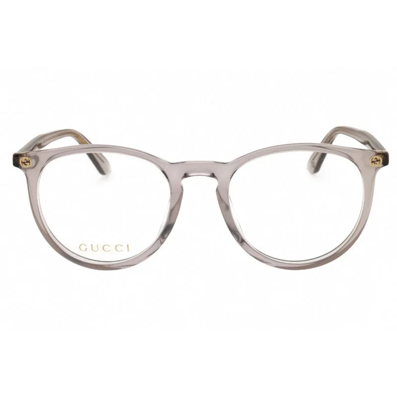 Gucci GG0027O - Shiny Transparent Taupe/Crystal Grey - single_variant - 011