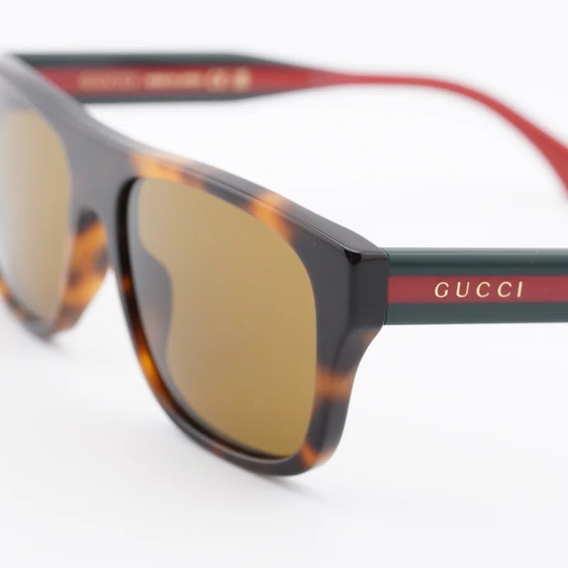 Gucci GG2119S - Dark Havana/Green/Red - single_variant - 002