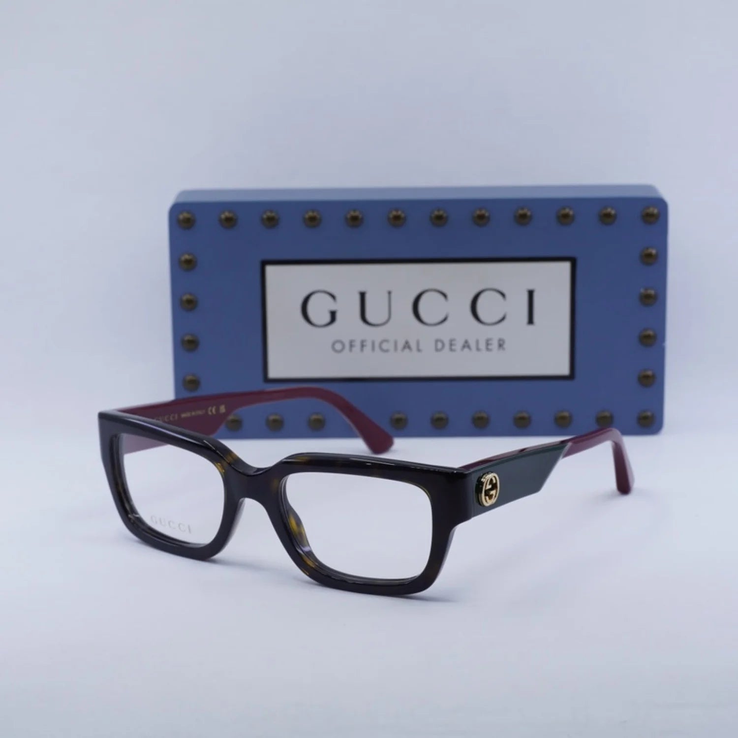 Gucci gg1666o - Havana with Red