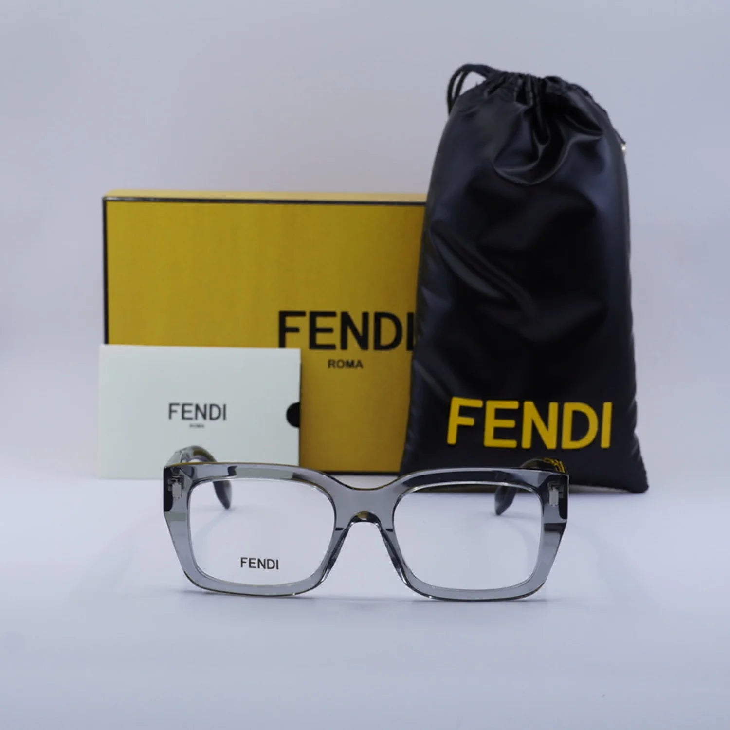 Fendi fe50094i - Shiny Transparent Grey