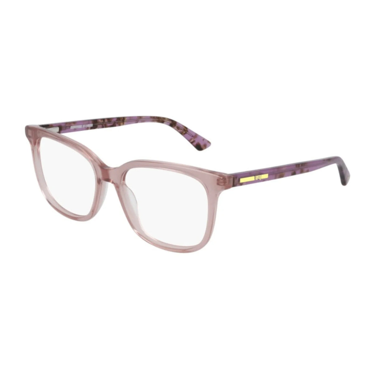 McQueen MQ0276O - Transparent Pink - main - 003