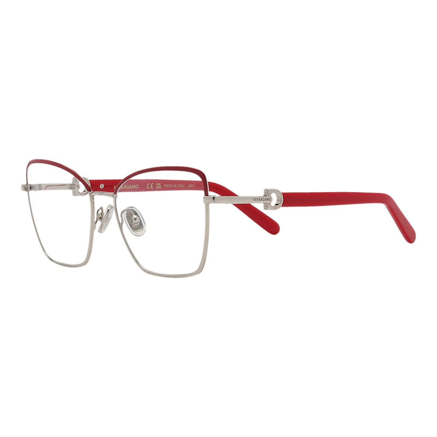 Salvatore Ferragamo SF2223N - Gold/Burgundy - main - 744