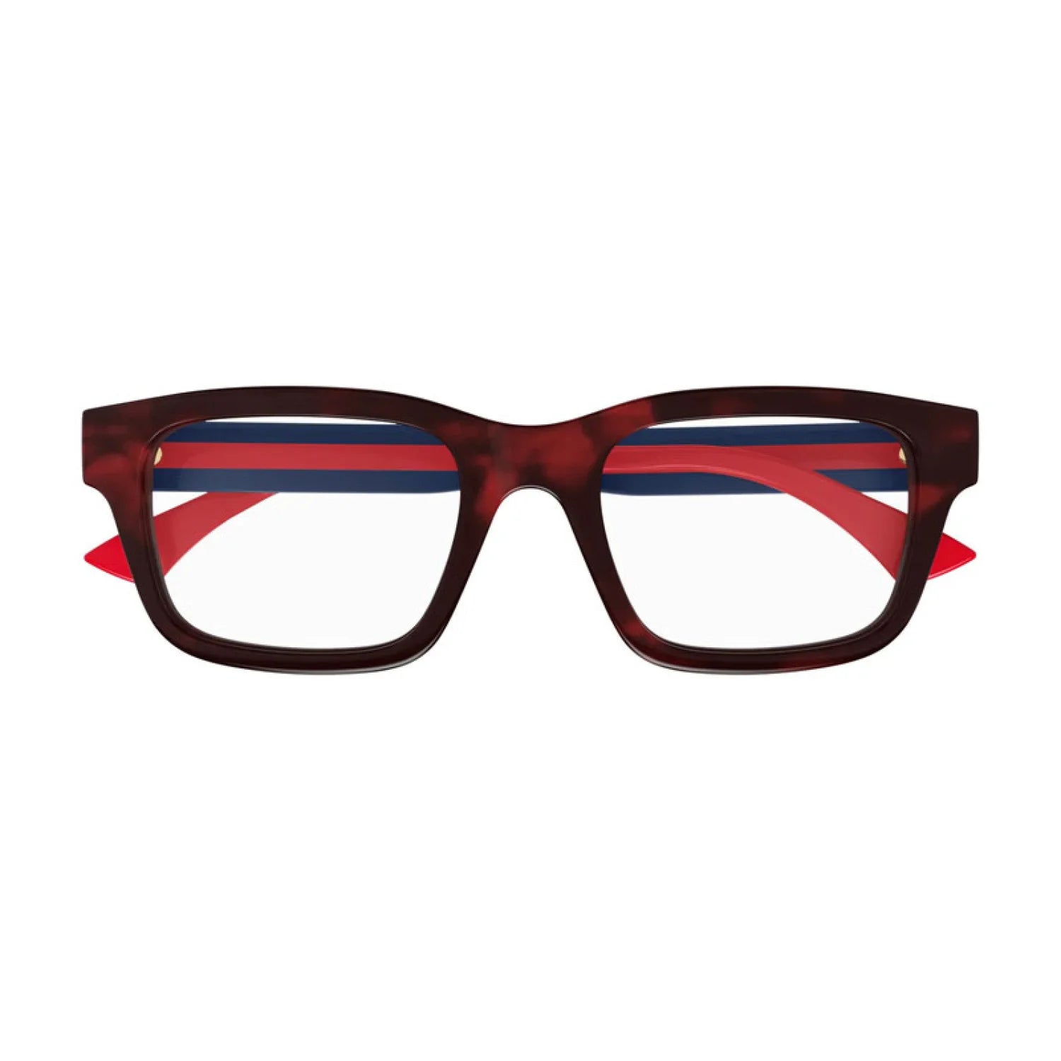 Gucci gg1865o - Dark Red Havana/Blue/Red