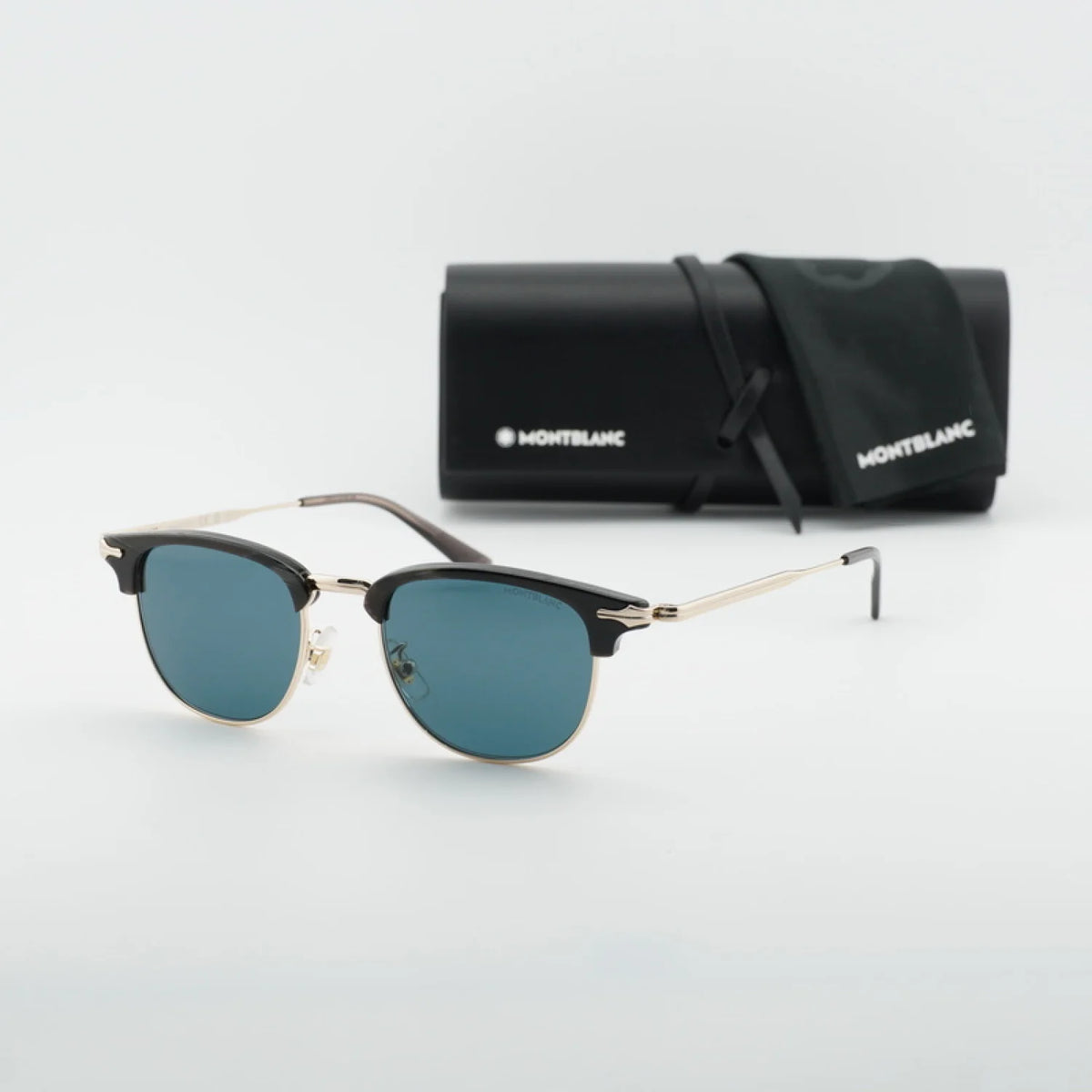 Montblanc MB0364S - Grey/Gold - single_variant - 003