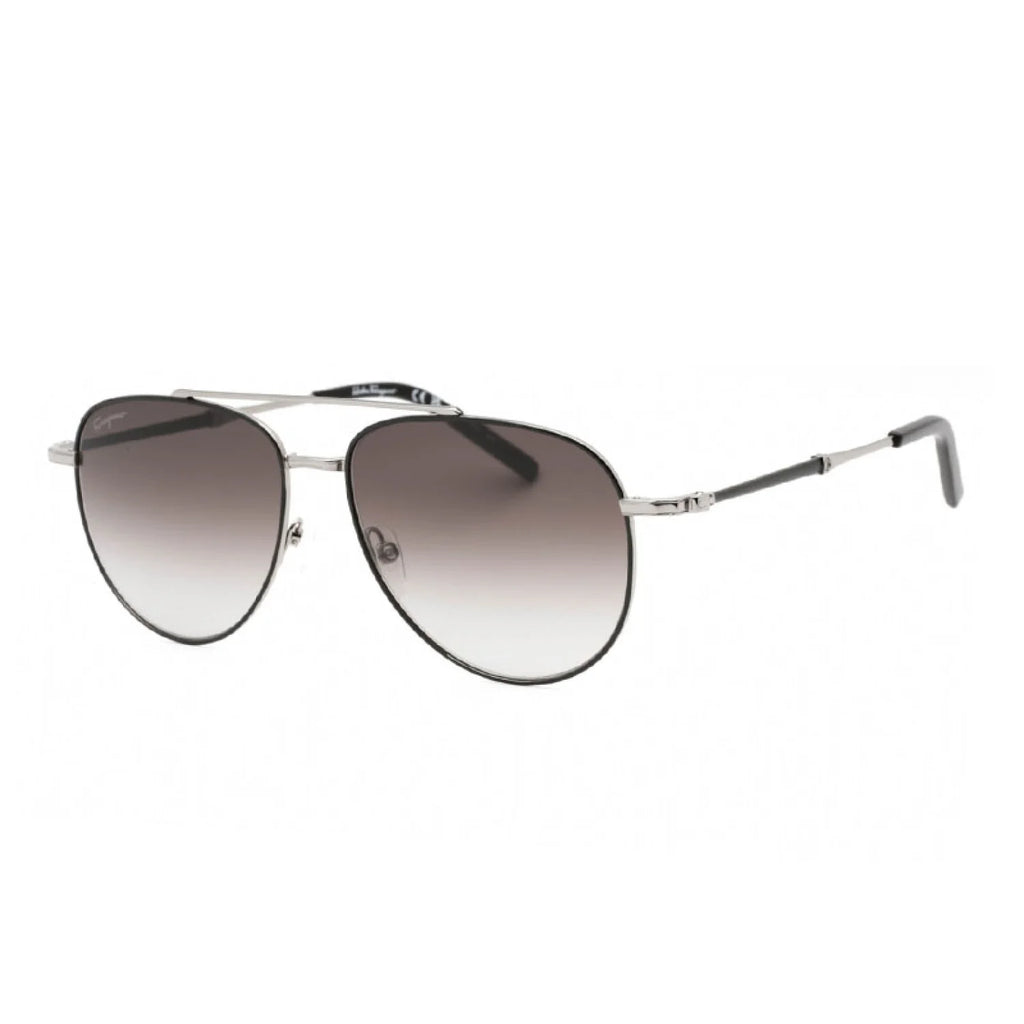 Salvatore Ferragamo SF226S - Black/Light Ruthenium - main - 086