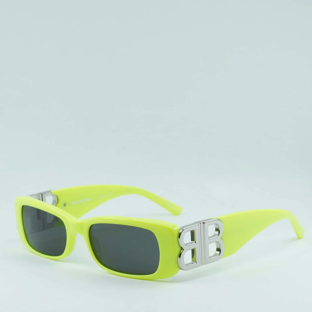 Balenciaga bb0096s - Yellow Silver