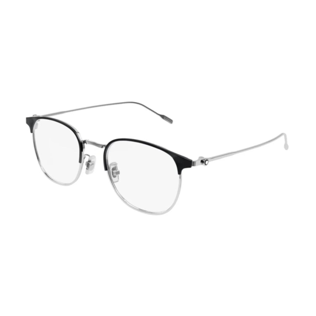 Montblanc MB0191O - Black/Silver - main - 005