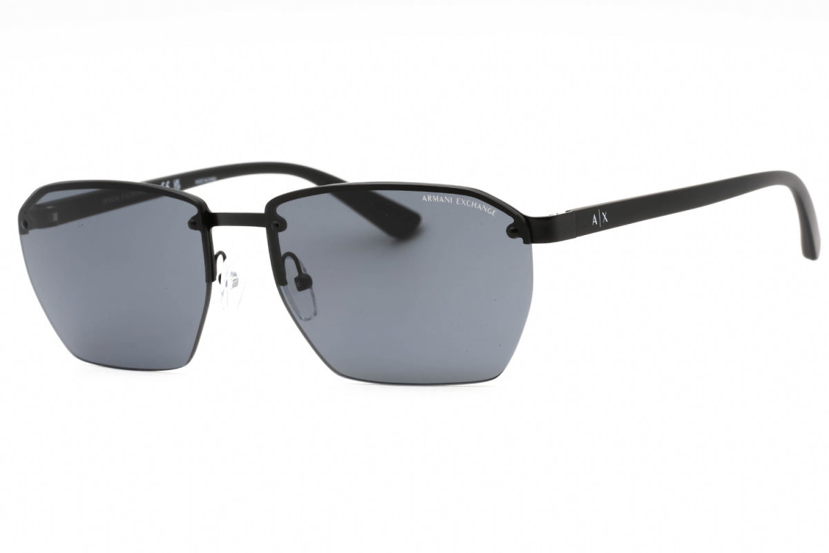 Armani Exchange Sunglasses_ Matt Black