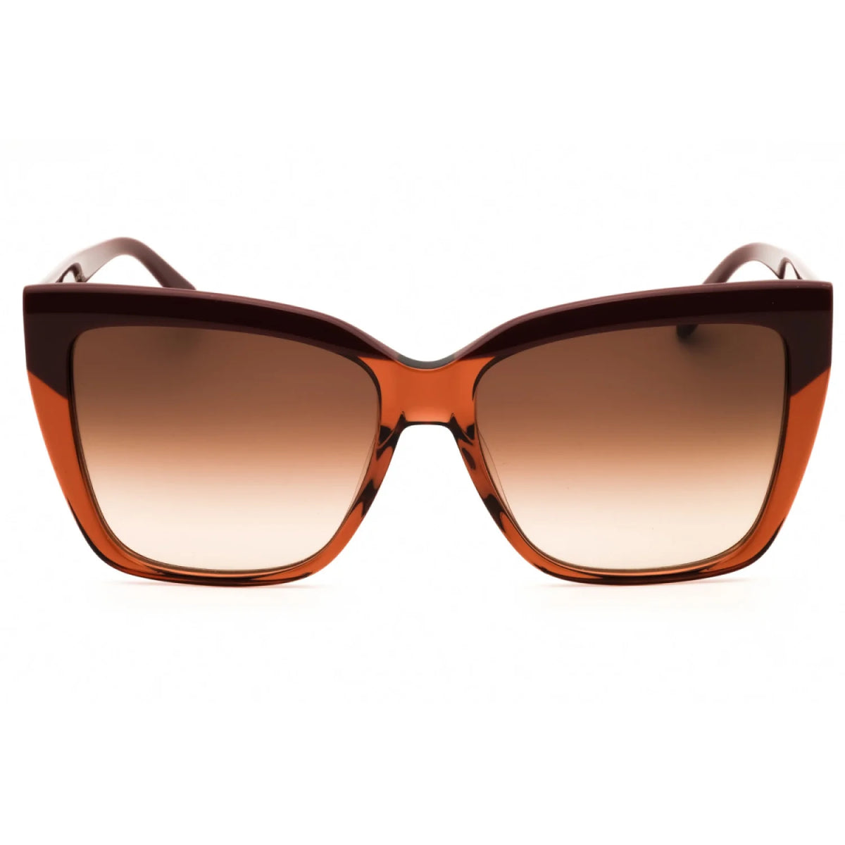 Salvatore Ferragamo SF1102S - Burgundy/Transparent Brown - main - 619