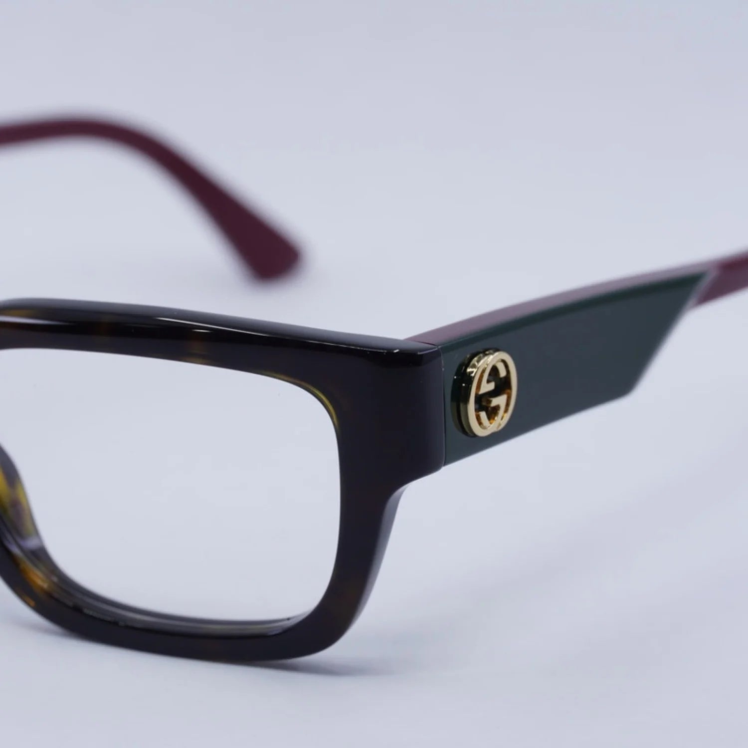 Gucci gg1666o - Havana with Red