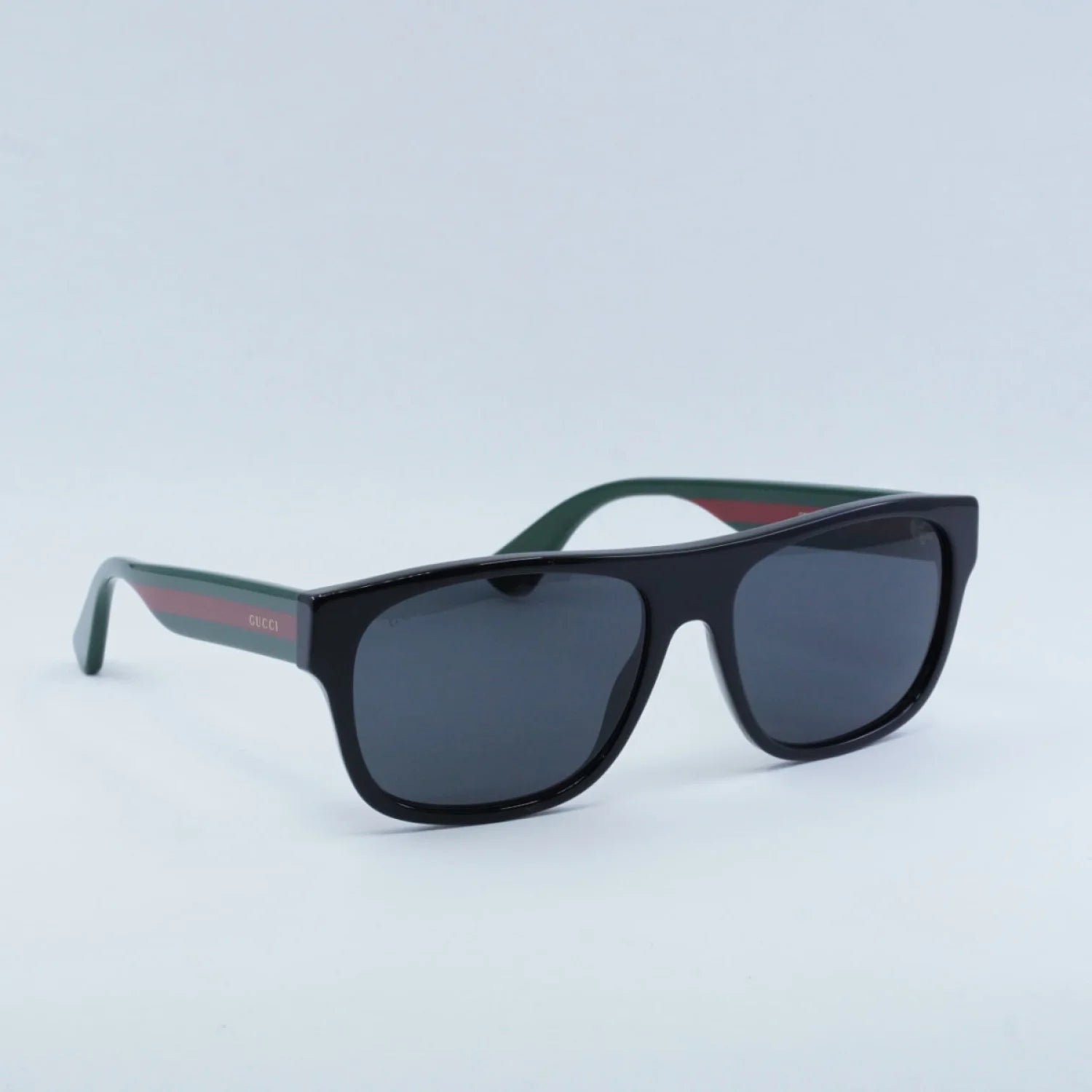 Gucci gg0341s - Black and Green with Red Stripe