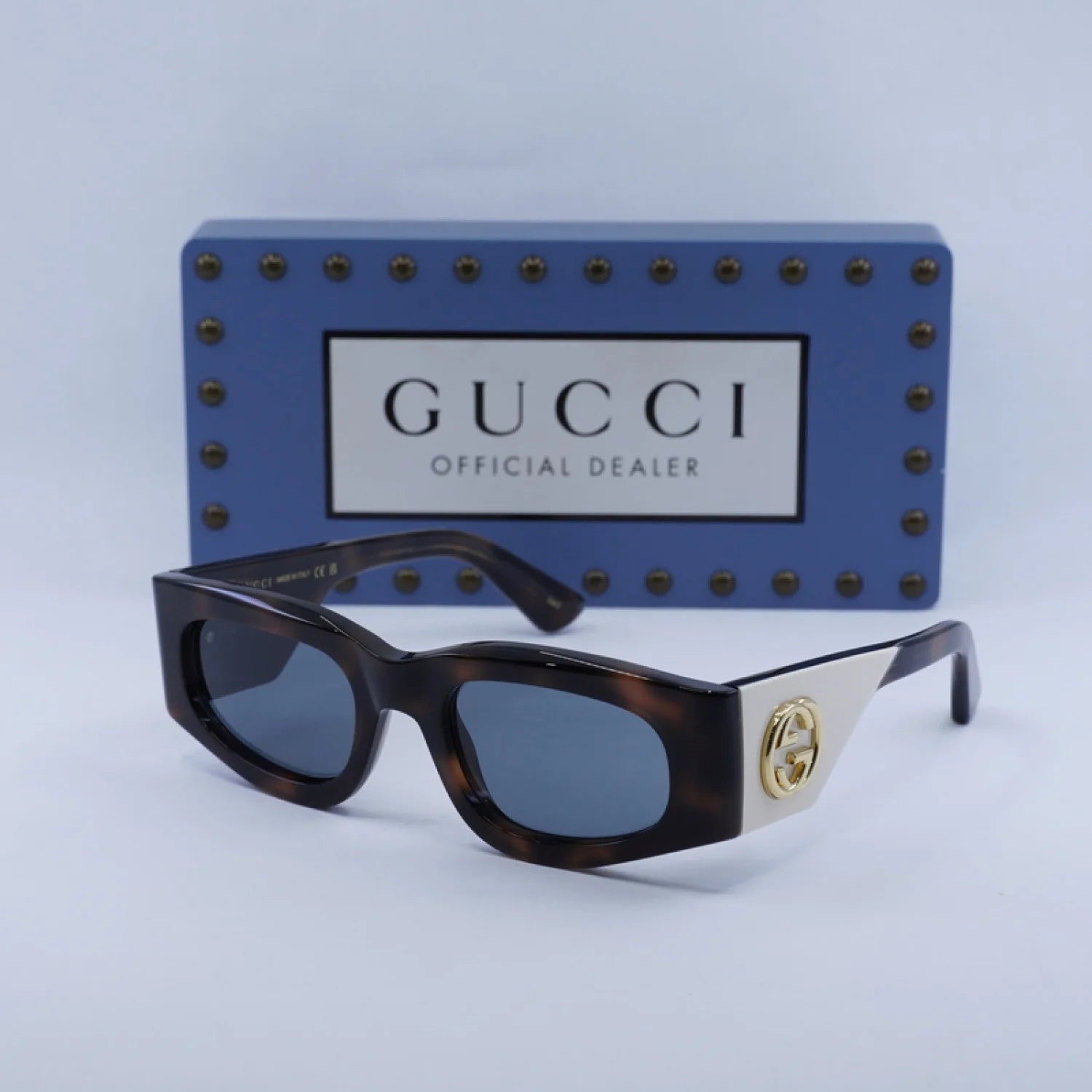 Gucci gg1664s - Dark Vintage Havana/Ivory