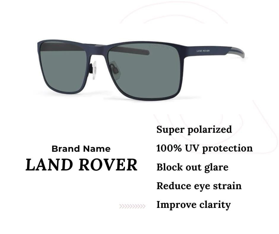 land rover sunglasses, UV protected sunglasses, fully polarized 