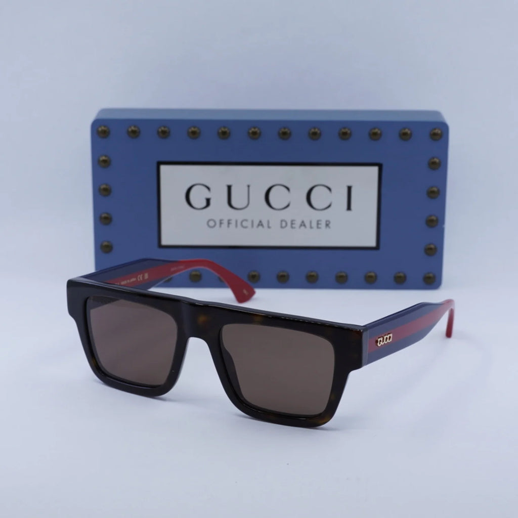 Gucci gg1868s - Havana/Blue/Red