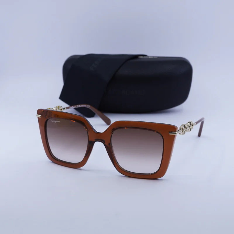 Salvatore Ferragamo SF1041S - Transparent Brown - single_variant - 232