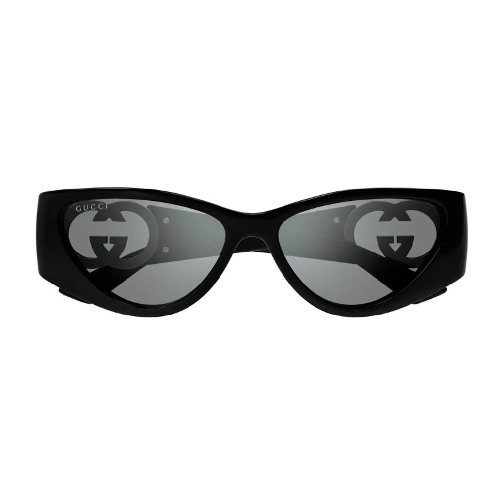 Gucci gg1824s - Shiny Black with Black Stone