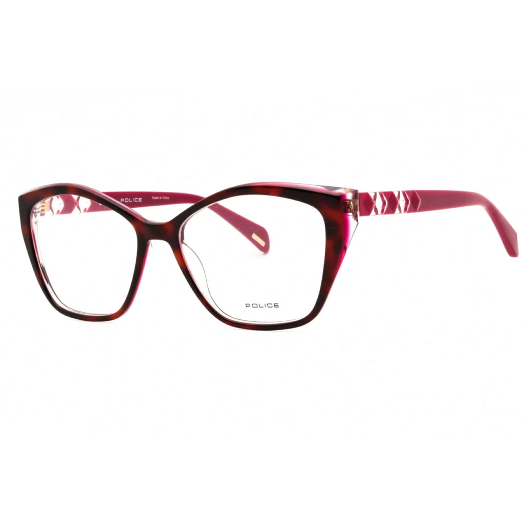 Police vpll32 - Havana with Fuchsia Parts