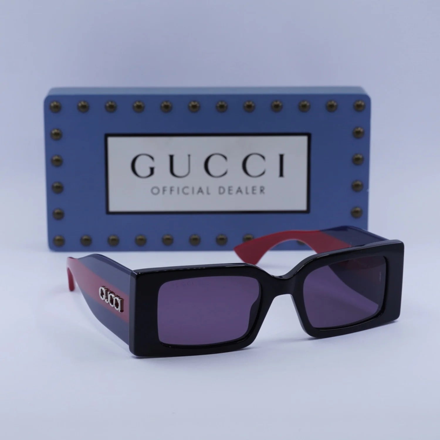 Gucci gg1860s - Shiny Black/Blue/Red