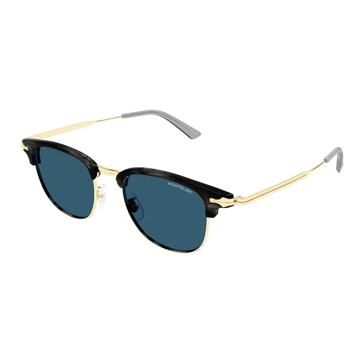 Montblanc MB0364S - Grey/Gold - main - 003