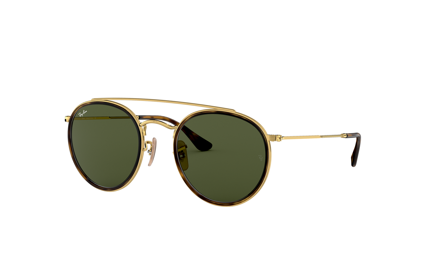 Rayban Round Double Bridge