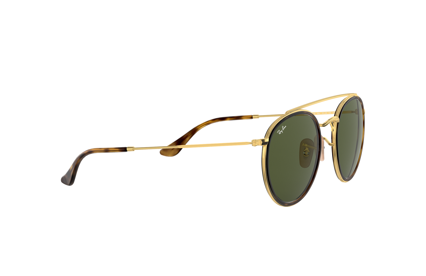 Rayban Round Double Bridge