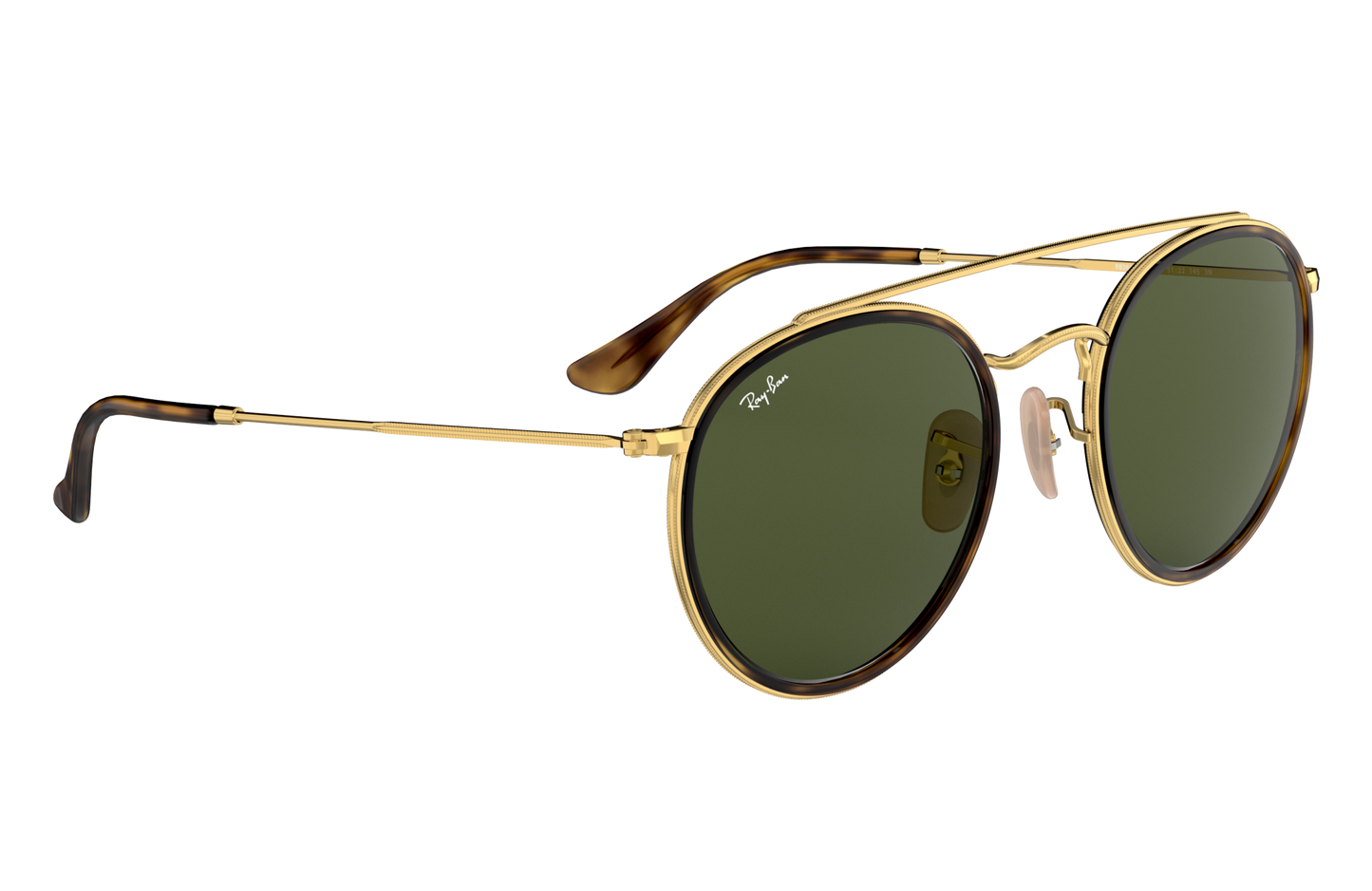 Rayban Round Double Bridge