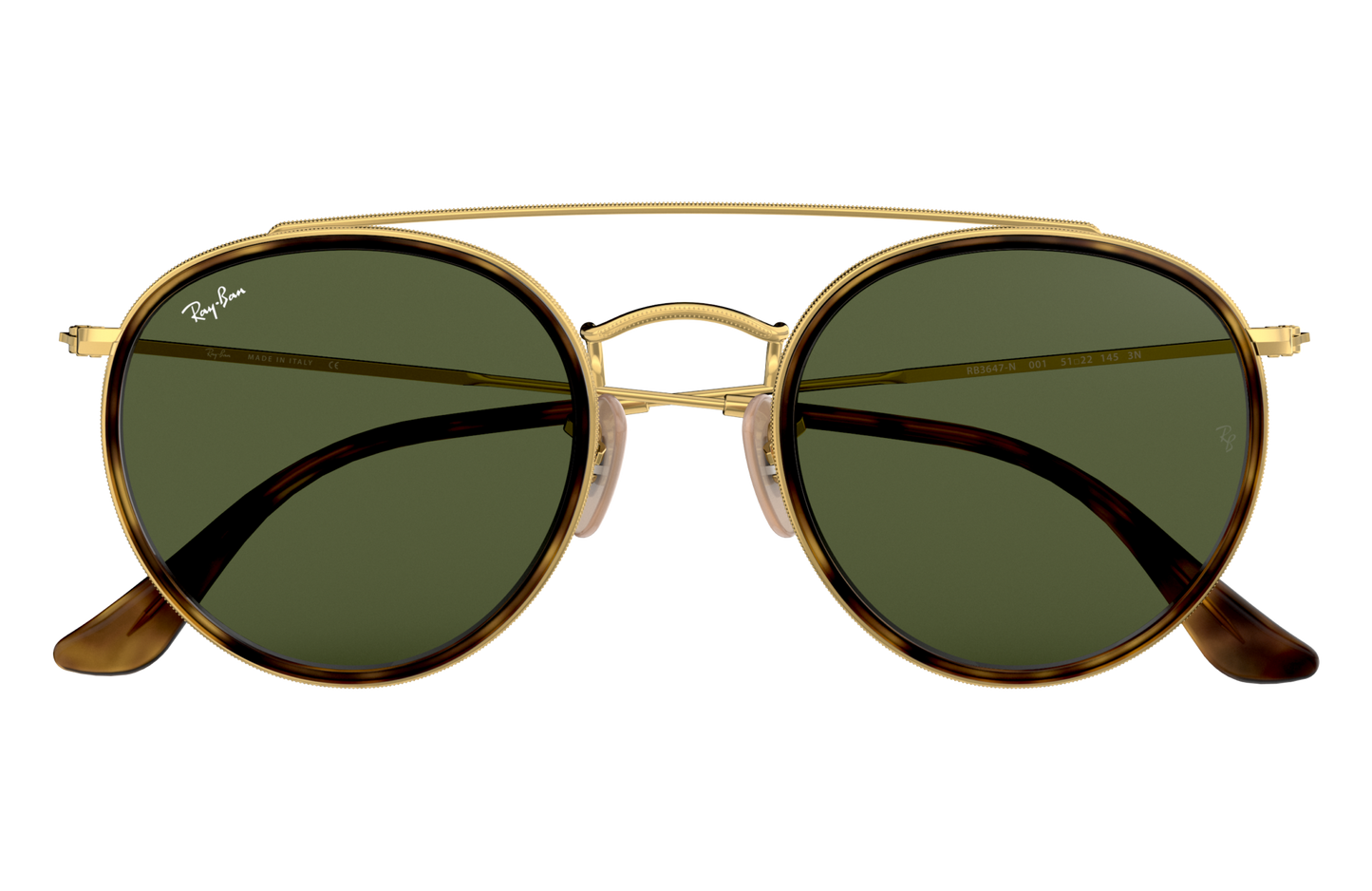 Rayban Round Double Bridge