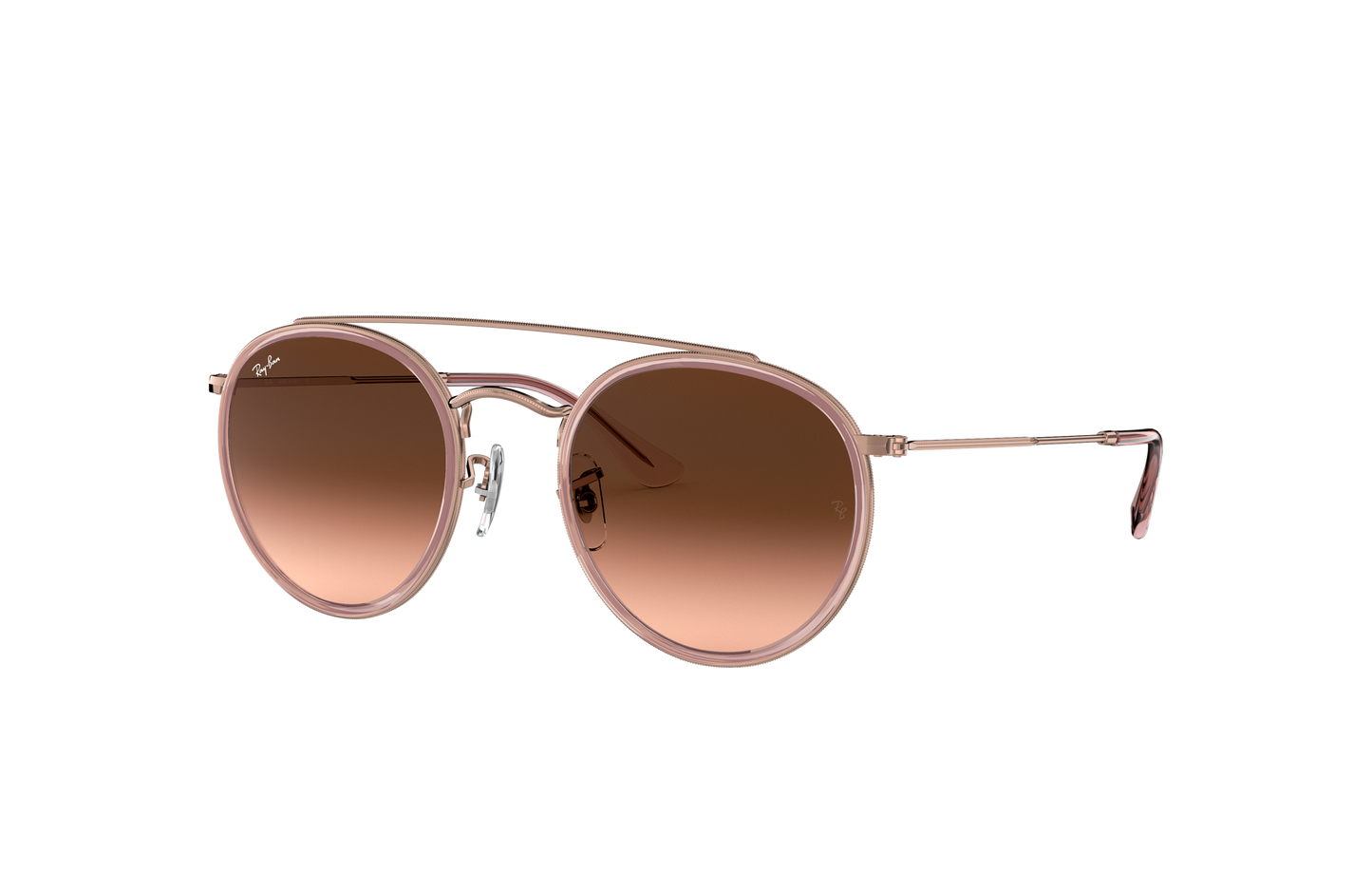 Rayban Round Double Bridge