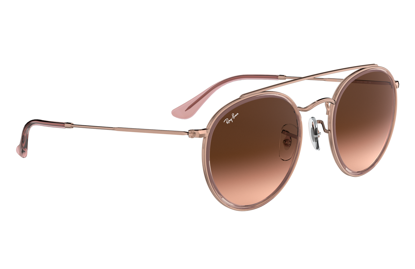 Rayban Round Double Bridge