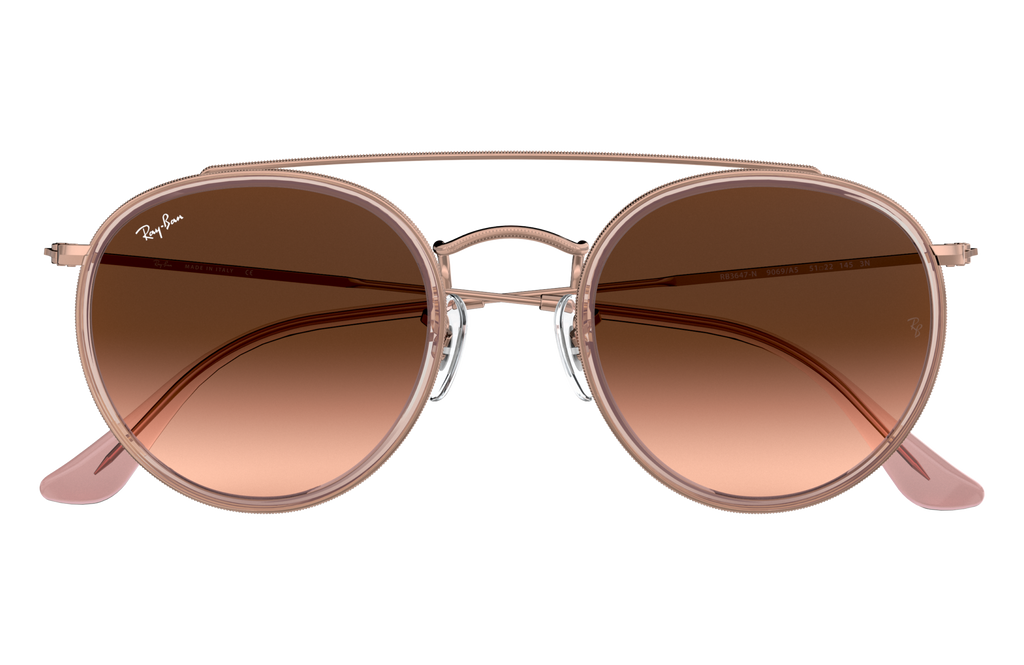 Rayban Round Double Bridge