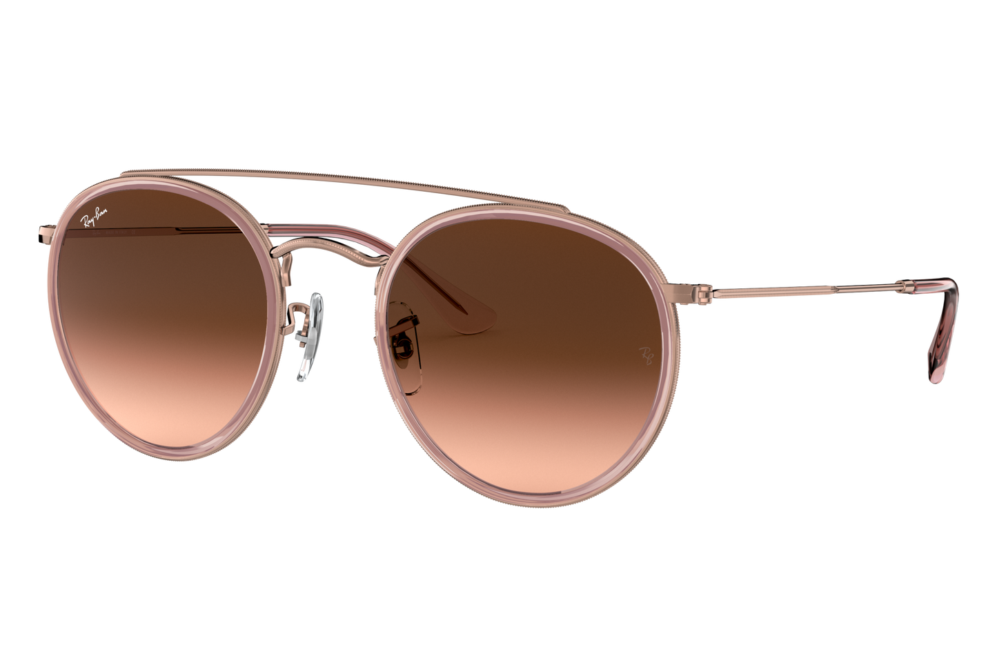 Rayban Round Double Bridge