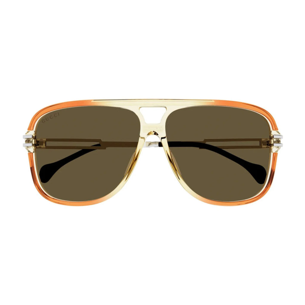 Gucci gg1105s - Transparent Orange/Silver